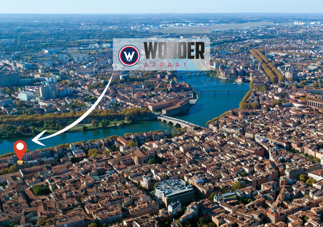 404 - Wonder Appart - Vue Garonne - Toulouse Exterior photo